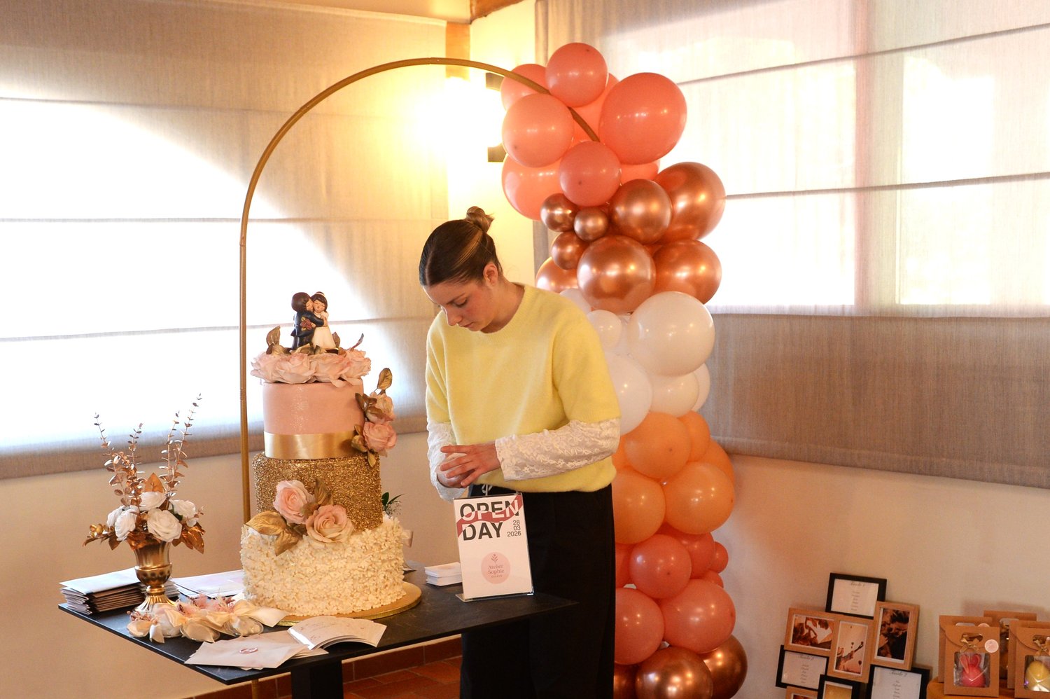 In-house catering for weddings and events at Tiber Village