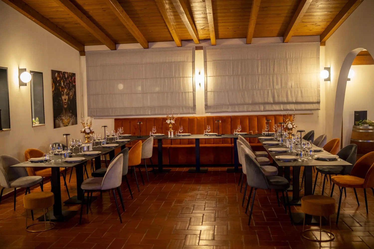 Sala del ristorante Tiber Village