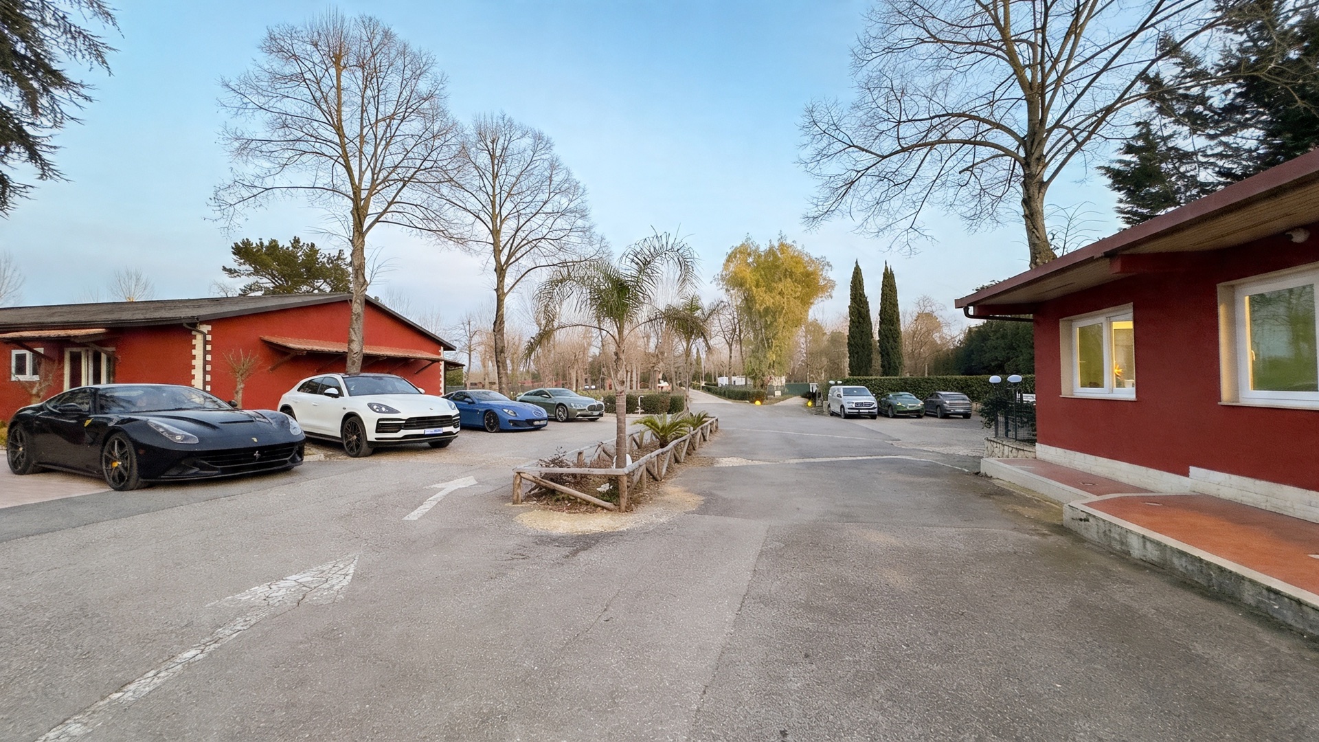 Parcheggio riservato del Tiber Village